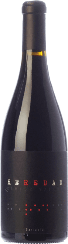 11,95 € Free Shipping | Red Wine Carlos Valero Heredad Limited Edition Young D.O. Campo de Borja Aragon Spain Garnacha — Grenache Bottle 75 cl