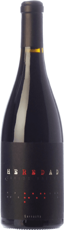 10,95 € Free Shipping | Red wine Carlos Valero Heredad Red Edición Limitada Young D.O. Campo de Borja Aragon Spain Grenache Bottle 75 cl
