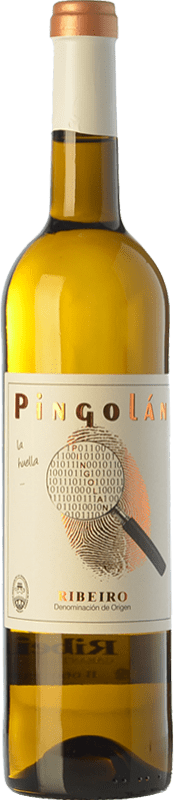 5,95 € Envío gratis | Vino blanco Carsalo Pingolan Joven D.O. Ribeiro Galicia España Palomino Fino Botella 75 cl