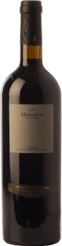 36,95 € 免费送货 | 红酒 Cartoixa de Montsalvat 岁 D.O.Ca. Priorat 加泰罗尼亚 西班牙 Grenache, Carignan 瓶子 75 cl