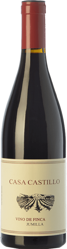 11,95 € Spedizione Gratuita | Vino Rosso Finca Casa Castillo Vino de Finca Crianza — Invecchiato in Botte D.O. Jumilla Castilla-La Mancha Spagna Garnacha — Grenache, Monastrell Bottiglia 75 cl
