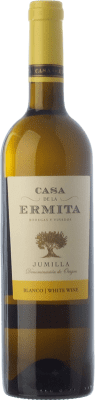 6,95 € Envío gratis | Vino blanco Casa de la Ermita D.O. Jumilla Castilla la Mancha España Viognier Botella 75 cl