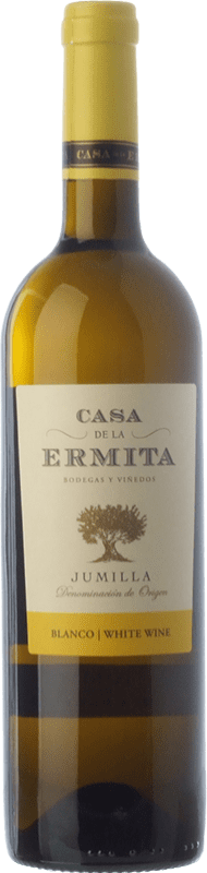6,95 € Envoi gratuit | Vin blanc Casa de la Ermita D.O. Jumilla Castilla La Mancha Espagne Viognier Bouteille 75 cl