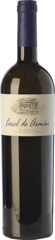 19,95 € Free Shipping | White Wine Casal de Armán D.O. Ribeiro Galicia Spain Godello, Treixadura, Albariño — Albarinho 75 cl