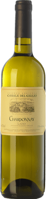 14,95 € Бесплатная доставка | Белое вино Casale del Giglio I.G.T. Lazio Лацио Италия Chardonnay — Шардоне 75 cl