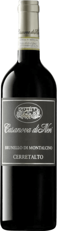 368,95 € Бесплатная доставка | Красное вино Casanova di Neri Cerretalto D.O.C.G. Brunello di Montalcino Тоскана Италия Sangiovese — Санджовезе 75 cl