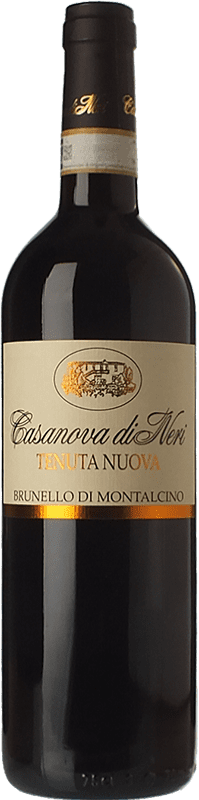 124,95 € Free Shipping | Red wine Casanova di Neri Tenuta Nuova D.O.C.G. Brunello di Montalcino Tuscany Italy Sangiovese Grosso Bottle 75 cl