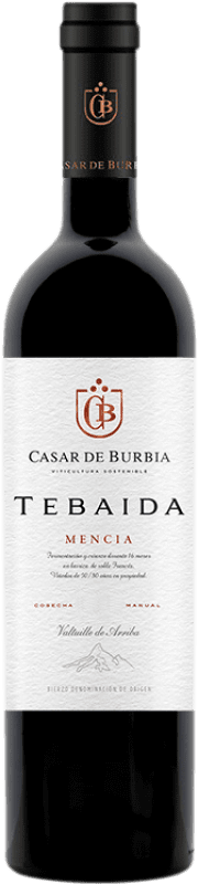 32,95 € Бесплатная доставка | Красное вино Casar de Burbia Tebaida Crianza — Крианса D.O. Bierzo Кастилия-Леон Испания Mencía — Менсия Бутылка 75 cl