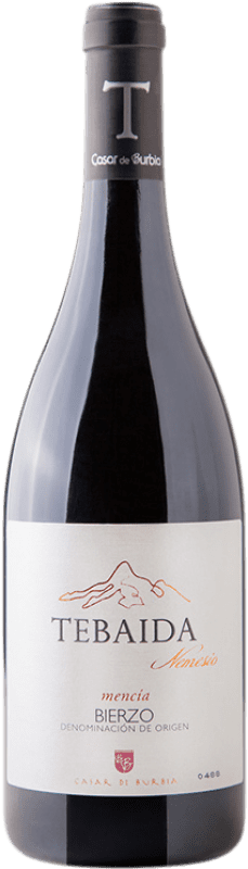 46,95 € 免费送货 | 红葡萄酒 Casar de Burbia Tebaida Nemesio Crianza — 陈酿 D.O. Bierzo 卡斯蒂利亚莱昂 西班牙 Mencía — 门西亚 75 cl