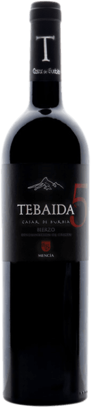 69,95 € Envio grátis | Vinho Tinto Casar de Burbia Tebaida Pago 5 Crianza D.O. Bierzo Castela e Leão Espanha Mencía 75 cl