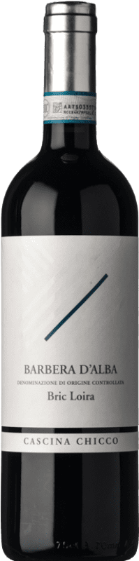 19,95 € Free Shipping | Red wine Cascina Chicco Bric Loira D.O.C. Barbera d'Alba Piemonte Italy Barbera Bottle 75 cl