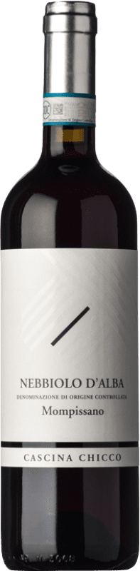 19,95 € Kostenloser Versand | Rotwein Cascina Chicco Mompissano D.O.C. Nebbiolo d'Alba Piemont Italien Nebbiolo 75 cl