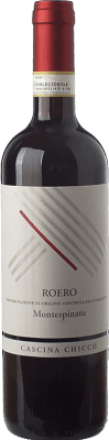 12,95 € Free Shipping | Red wine Cascina Chicco Montespinato D.O.C.G. Roero Piemonte Italy Nebbiolo Bottle 75 cl
