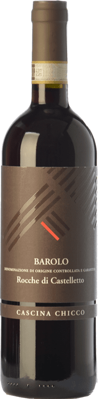 36,95 € Бесплатная доставка | Красное вино Cascina Chicco Rocche di Castelletto D.O.C.G. Barolo Пьемонте Италия Nebbiolo бутылка 75 cl