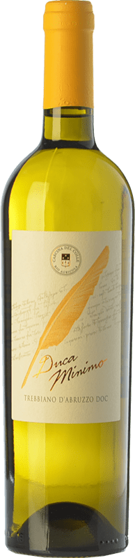 7,95 € Spedizione Gratuita | Vino Bianco Cascina del Colle Ducaminimo D.O.C. Trebbiano d'Abruzzo Abruzzo Italia Trebbiano 75 cl