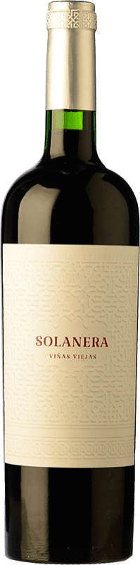 13,95 € Free Shipping | Red wine Castaño Solanera Joven D.O. Yecla Region of Murcia Spain Cabernet Sauvignon, Monastrell, Grenache Tintorera Bottle 75 cl