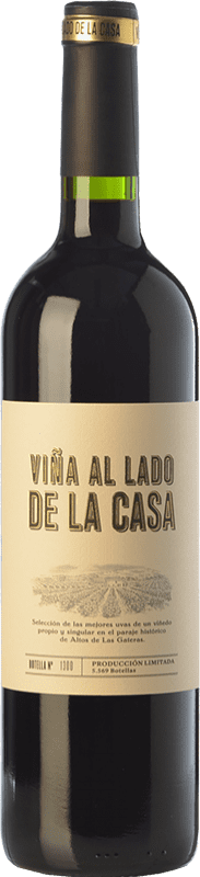 11,95 € Free Shipping | Red wine Uvas Felices Viña al lado de la casa Aged D.O. Yecla Region of Murcia Spain Syrah, Cabernet Sauvignon, Monastrell, Grenache Tintorera Bottle 75 cl