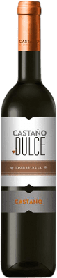 21,95 € Kostenloser Versand | Süßer Wein Castaño D.O. Yecla Region von Murcia Spanien Monastrell Halbe Flasche 50 cl