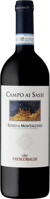 31,95 € Бесплатная доставка | Красное вино Marchesi de' Frescobaldi Castelgiocondo Campo ai Sassi D.O.C. Rosso di Montalcino Тоскана Италия Sangiovese бутылка 75 cl