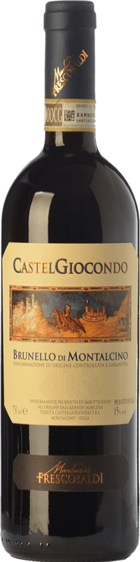 45,95 € Envío gratis | Vino tinto Marchesi de' Frescobaldi Castelgiocondo D.O.C.G. Brunello di Montalcino Toscana Italia Sangiovese Botella Magnum 1,5 L