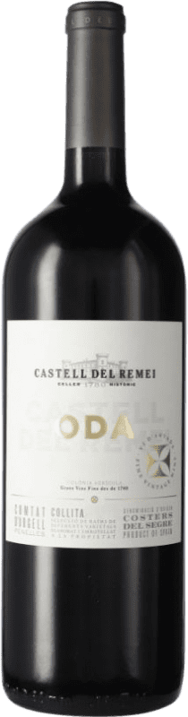 17,95 € Бесплатная доставка | Красное вино Castell del Remei Oda старения D.O. Costers del Segre Каталония Испания Tempranillo, Merlot, Syrah, Cabernet Sauvignon бутылка Магнум 1,5 L