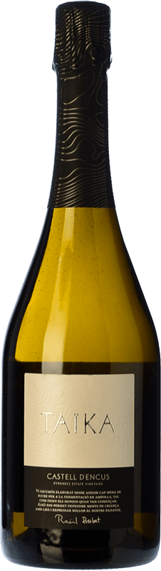 62,95 € 免费送货 | 白起泡酒 Castell d'Encus Taïka D.O. Costers del Segre 加泰罗尼亚 西班牙 Sauvignon White, Sémillon 瓶子 75 cl