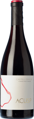49,95 € Бесплатная доставка | Красное вино Castell d'Encus Acusp старения D.O. Costers del Segre Каталония Испания Pinot Black бутылка 75 cl