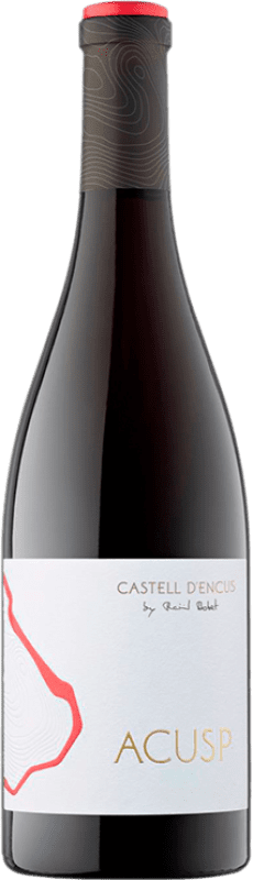 53,95 € Envío gratis | Vino Tinto Castell d'Encus Acusp Non Filtrato — Sin Filtrar Crianza D.O. Costers del Segre Cataluña España Pinot Negro 75 cl