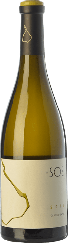 19,95 € Free Shipping | White wine Castell d'Encús SO2 Crianza D.O. Costers del Segre Catalonia Spain Sauvignon White, Sémillon Bottle 75 cl
