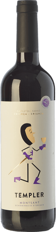 10,95 € Kostenloser Versand | Rotwein Castell d'Or Templer Criança Crianza — Kurze Fassreifung D.O. Montsant Katalonien Spanien Garnacha — Grenache, Cariñena — Carignan Flasche 75 cl