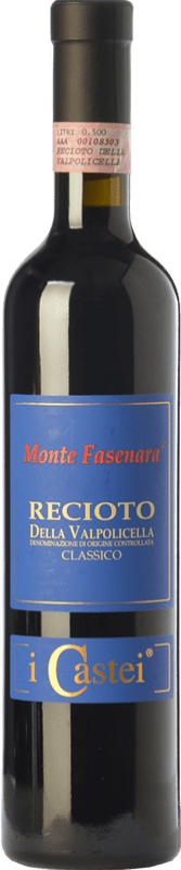 29,95 € Free Shipping | Sweet wine Castellani Monte Fasenara D.O.C.G. Recioto della Valpolicella Veneto Italy Corvina, Rondinella, Corvinone, Molinara Medium Bottle 50 cl