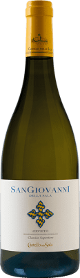 27,95 € Бесплатная доставка | Белое вино Castello della Sala San Giovanni D.O.C. Orvieto Umbria Италия Viognier, Pinot White, Procanico, Grechetto бутылка 75 cl