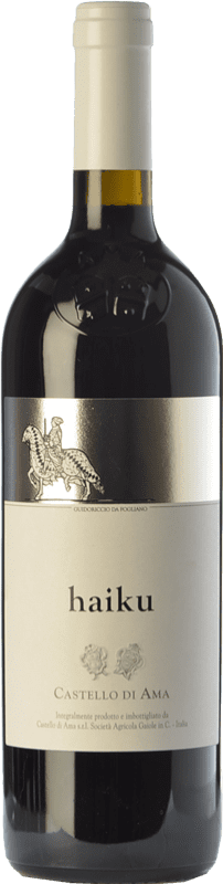 49,95 € Free Shipping | Red wine Castello di Ama Haiku I.G.T. Toscana Tuscany Italy Merlot, Sangiovese, Cabernet Franc Bottle 75 cl