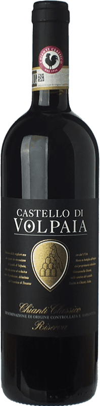 36,95 € Envio grátis | Vinho tinto Castello di Volpaia Reserva D.O.C.G. Chianti Classico Tuscany Itália Sangiovese Garrafa 75 cl