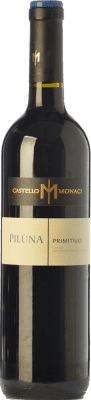 12,95 € Spedizione Gratuita | Vino Rosso Castello Monaci Piluna I.G.T. Salento Campania Italia Primitivo 75 cl