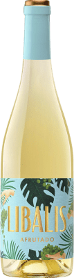 7,95 € Бесплатная доставка | Белое вино Castillo de Maetierra Libalis Muscat I.G.P. Vino de la Tierra Valles de Sadacia Ла-Риоха Испания Viura — Виура, Malvasia — Мальвасия, Moscatel — Мускат 75 cl