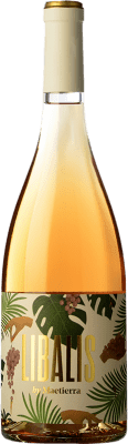 7,95 € Free Shipping | Rosé wine Castillo de Maetierra Libalis Rosé Young I.G.P. Vino de la Tierra Valles de Sadacia The Rioja Spain Syrah, Muscatel Small Grain Bottle 75 cl