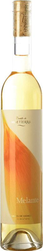 14,95 € Spedizione Gratuita | Vino dolce Castillo de Maetierra Melante I.G.P. Vino de la Tierra Valles de Sadacia La Rioja Spagna Moscato di Grano Tenero Bottiglia Medium 50 cl