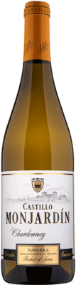 8,95 € Free Shipping | White Wine Castillo de Monjardín El Cerezo D.O. Navarra Navarre Spain Chardonnay Bottle 75 cl