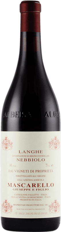 85,95 € Бесплатная доставка | Красное вино Giuseppe Mascarello D.O.C. Langhe Пьемонте Италия Nebbiolo — Неббиоло Бутылка 75 cl