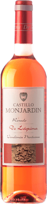 8,95 € Free Shipping | Rosé wine Castillo de Monjardín Rosado de Lágrima Young D.O. Navarra Navarre Spain Tempranillo, Cabernet Sauvignon Bottle 75 cl