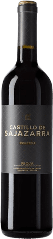 14,95 € 送料無料 | 赤ワイン Castillo de Sajazarra レセルバ D.O.Ca. Rioja ラ・リオハ スペイン Tempranillo — テンプラニーリョ, Garnacha — グルナッシュ, Graciano — グラシアーノ 75 cl