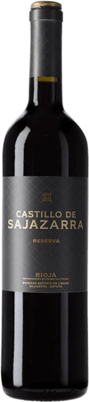 19,95 € Бесплатная доставка | Красное вино Castillo de Sajazarra Резерв D.O.Ca. Rioja Ла-Риоха Испания Tempranillo, Grenache, Graciano бутылка 75 cl