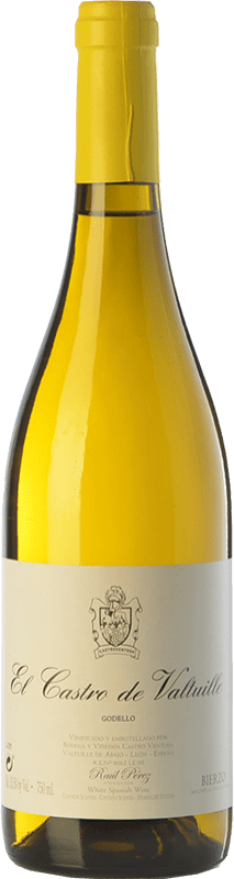 18,95 € Free Shipping | White wine Castro Ventosa El Castro de Valtuille Aged D.O. Bierzo Castilla y León Spain Godello Bottle 75 cl