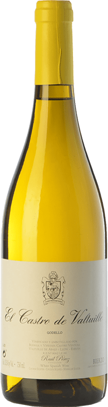 18,95 € Envoi gratuit | Vin Blanc Castro Ventosa El Castro de Valtuille Crianza D.O. Bierzo Castille et Leon Espagne Godello 75 cl