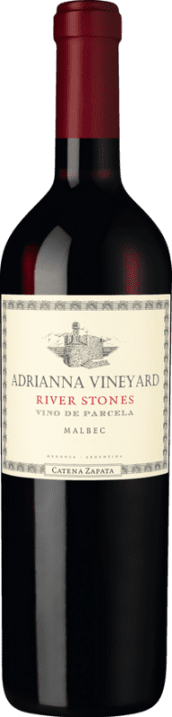 193,95 € 送料無料 | 赤ワイン Catena Zapata Adrianna Vineyard River Stones 高齢者 I.G. Mendoza メンドーサ アルゼンチン Malbec ボトル 75 cl