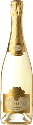 33,95 € Envio grátis | Espumante branco Cavalleri Blanc de Blancs D.O.C.G. Franciacorta Lombardia Itália Chardonnay Garrafa 75 cl
