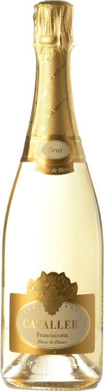 35,95 € Free Shipping | White Sparkling Wine Cavalleri Blanc de Blancs D.O.C.G. Franciacorta Lombardia Italy Chardonnay 75 cl