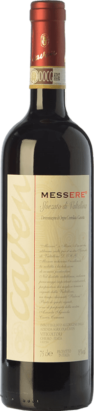 48,95 € Бесплатная доставка | Красное вино Caven Messere D.O.C.G. Sforzato di Valtellina Ломбардии Италия Nebbiolo бутылка 75 cl