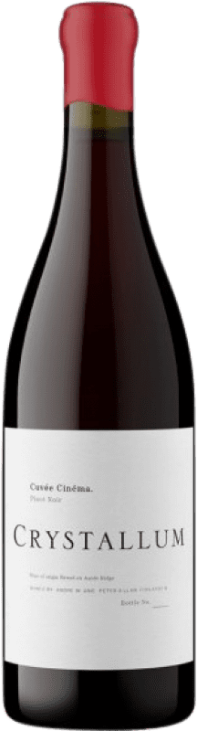 37,95 € Free Shipping | Red wine Crystallum Cuvée Cinema I.G. Hemel-en-Aarde Ridge Western Cape South Coast South Africa Pinot Black Bottle 75 cl